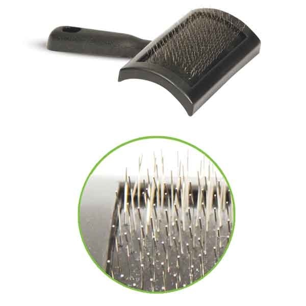 Пуходерка пластиковая M, 160*105мм