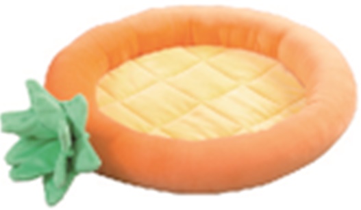 Лежанка "Морковка" 50см