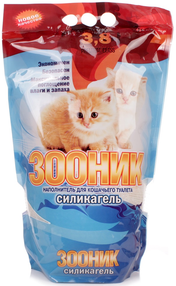 Наполнитель ЗООНИК силикагелевый 3,8л